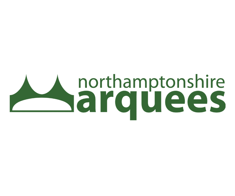 Logo designed for Northampton based Marquee Hire Company