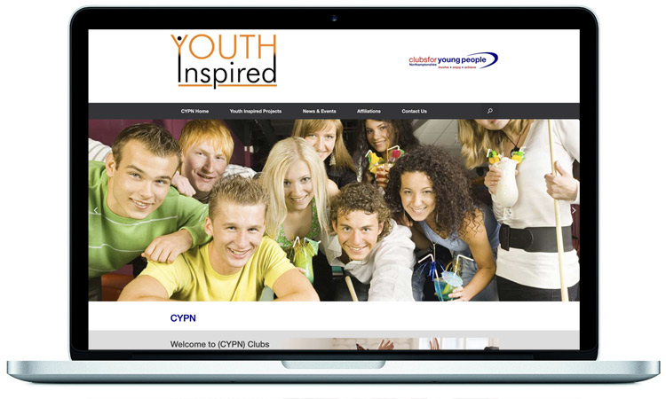 Charity information website designed by McKie Associates