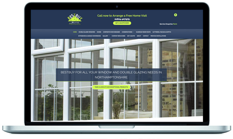 Northampton business information website designed  by McKie associates
